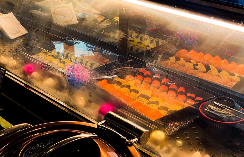 ヒルトンパタヤ(Hilton Pattaya)の朝食ビュッフェ日本食1