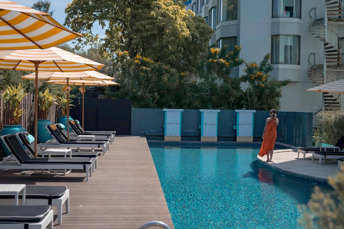 ウェイブホテルパタヤ(wave hotel pattaya)のプール